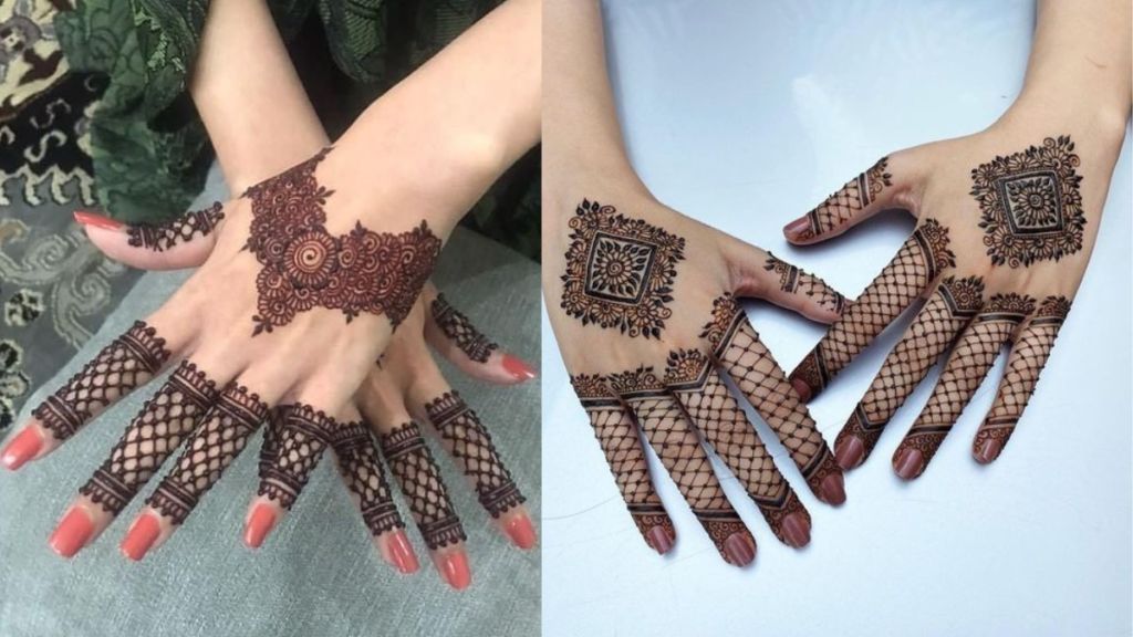 Royal Finger Mehndi Designs