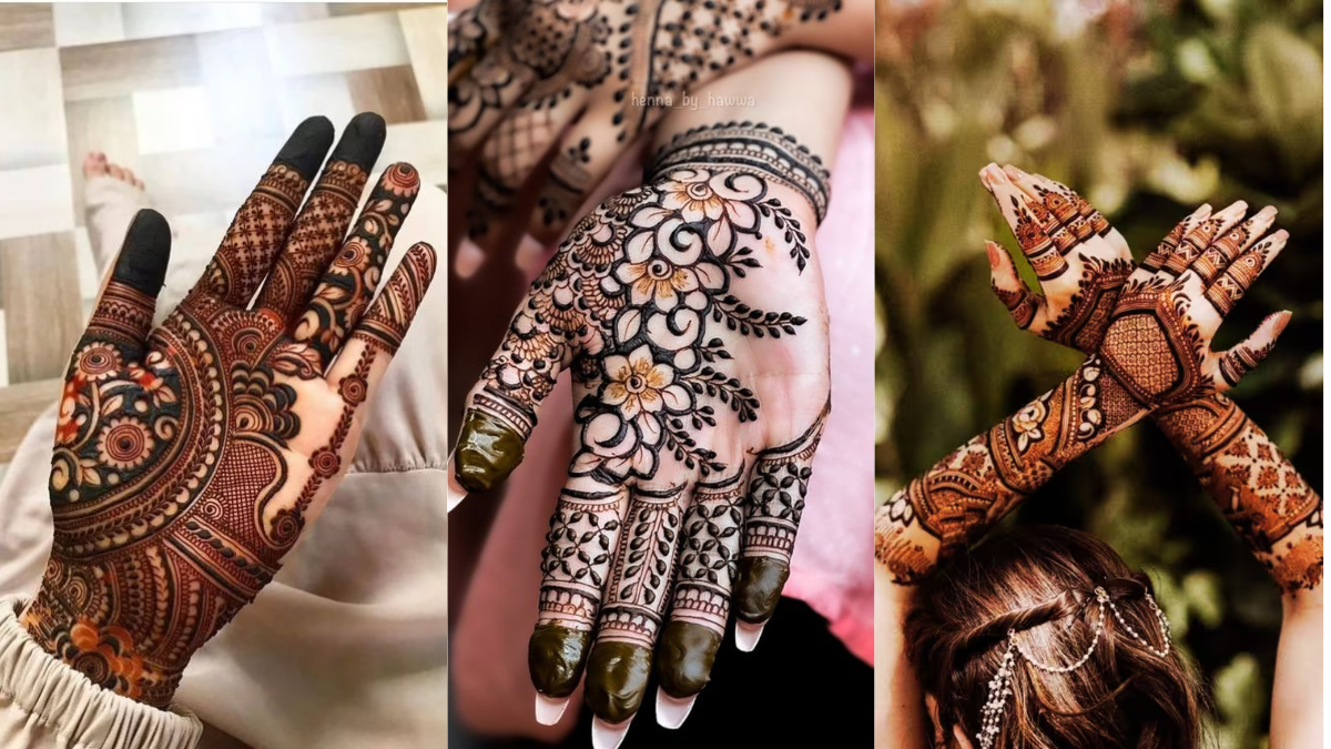 Royal Finger Mehndi Designs