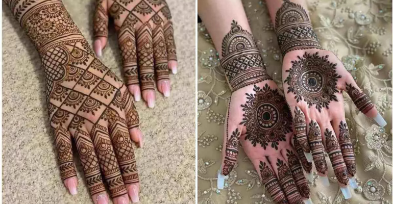 Mehndi Design for Engagement