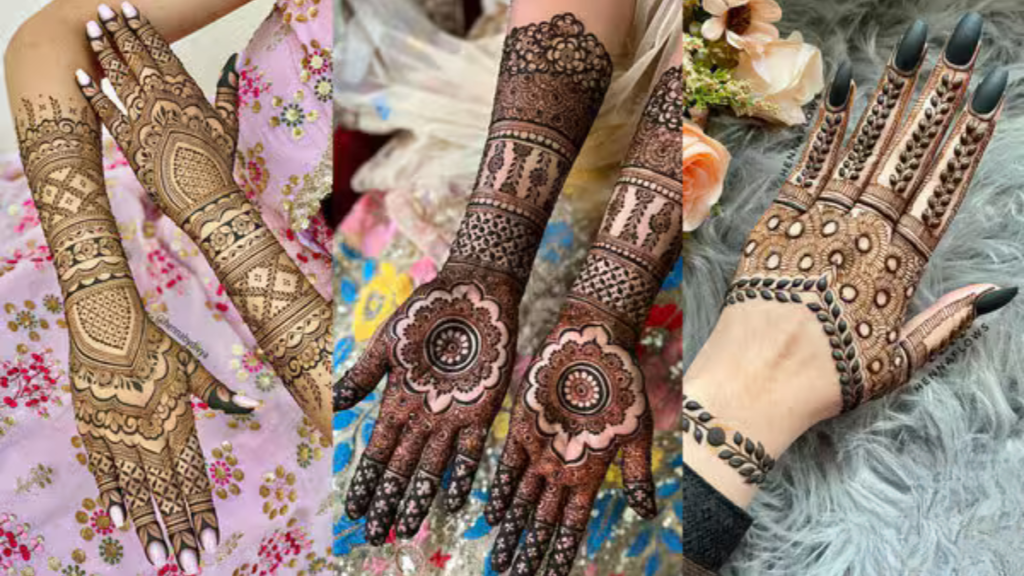 Royal Finger Mehndi Designs